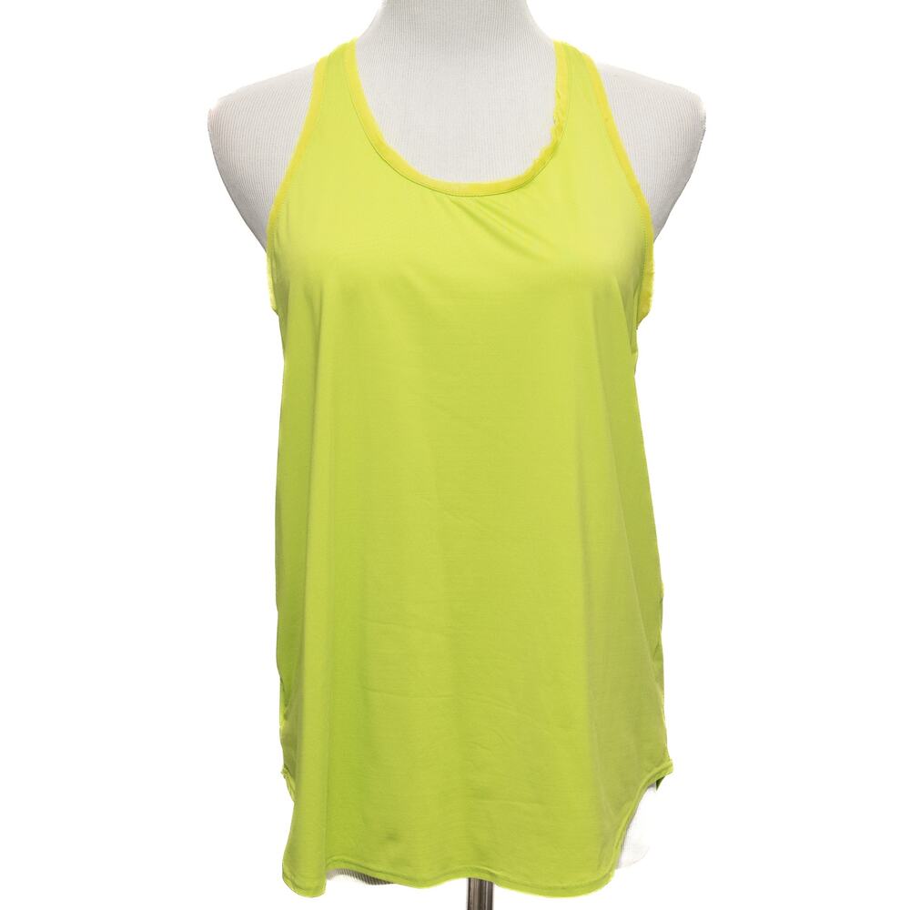 Maaji Green Activewear Tech Tank Top Size Medium